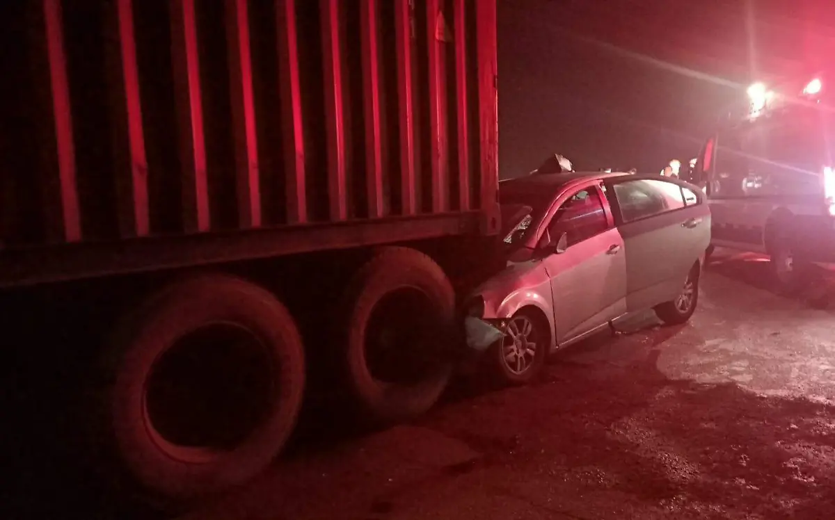 Trágico accidente en el Libramiento Poniente de Tampico (1)